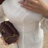 Robe Longue Fluide Blanche
