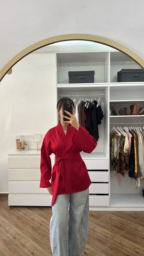 Kimono rouge🪭